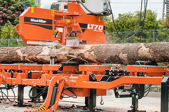 Портативные мобильные пилорамы Wood-Mizer